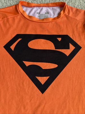Under Armour DC Comics Superman Compression Shirt Men L Alter Ego
