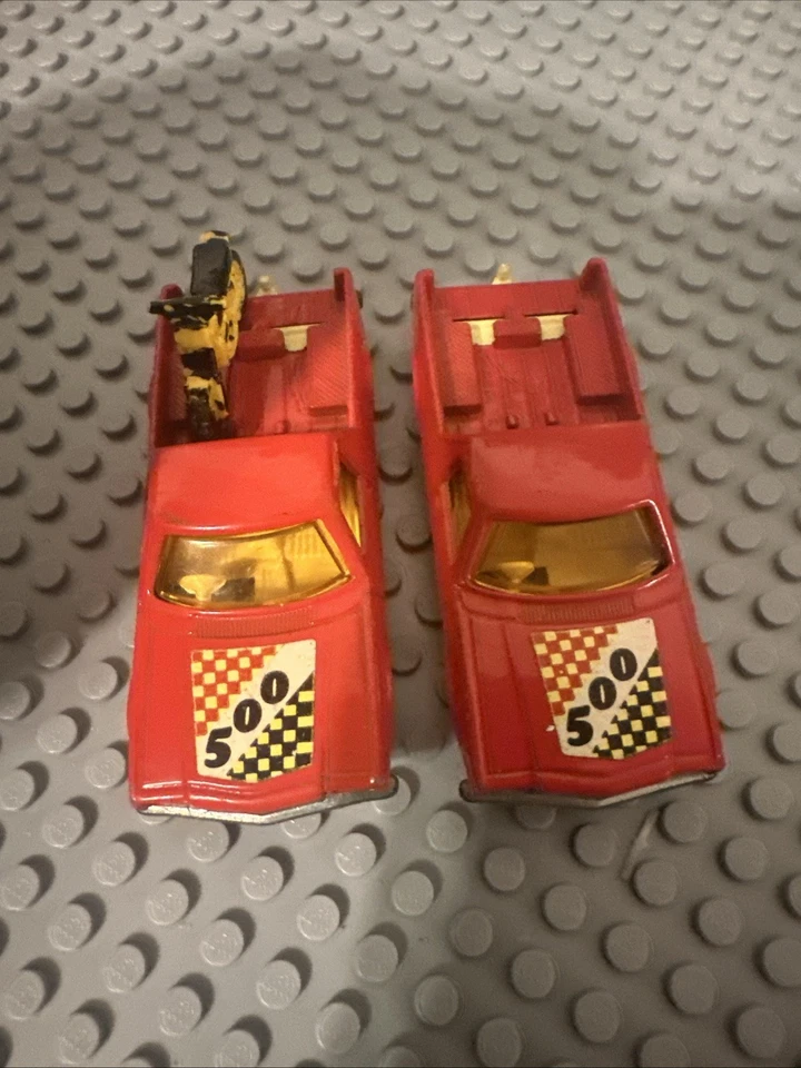 2x Lesney Matchbox Superfast 1977 Red Holden Red Pick-Up No. 60 England - Image 3 of 4