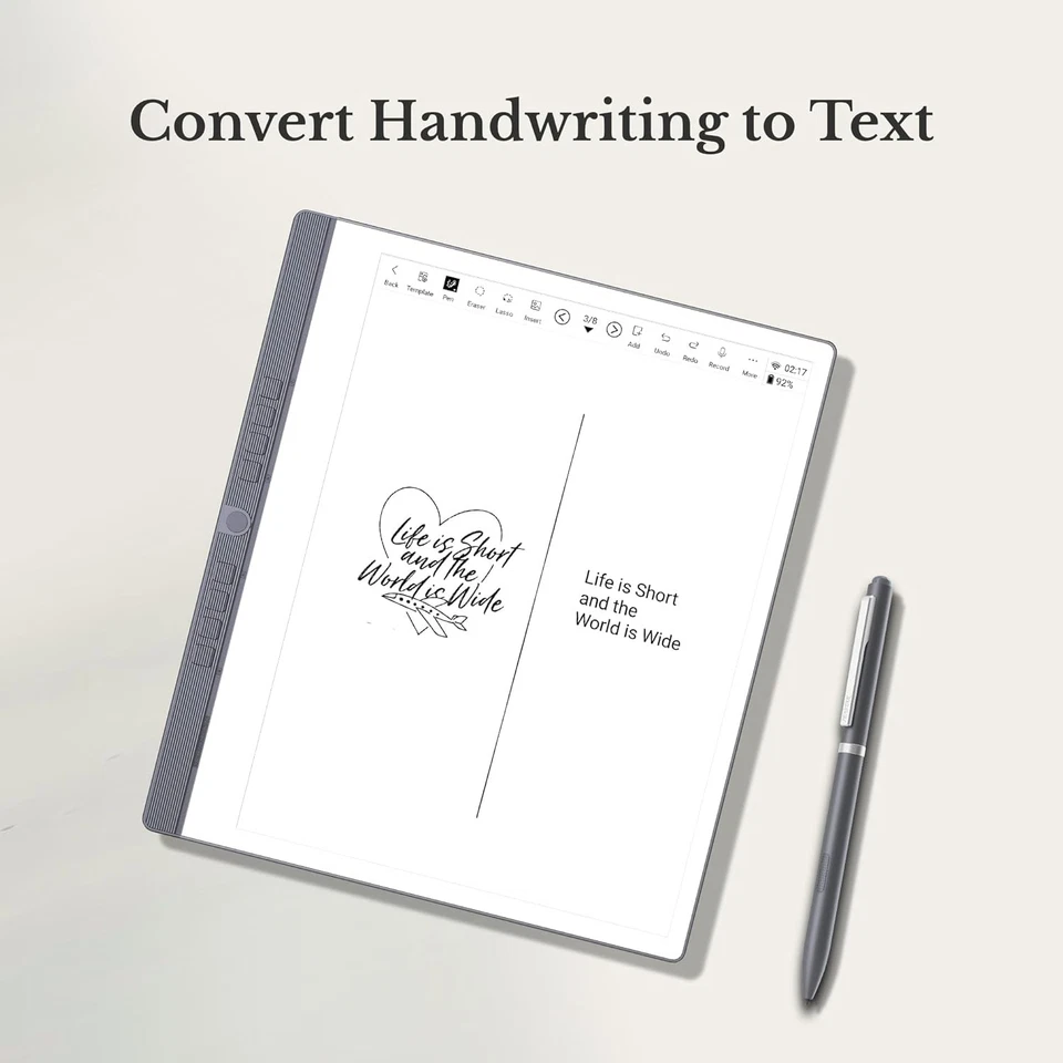 Penstar eNote Paper Tablet Bundle Electronic 10.3-inch Pen Only Writing Tablet - Image 3 of 4