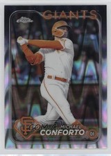 2024 Topps Chrome RayWave Refractor Michael Conforto #256 19nh
