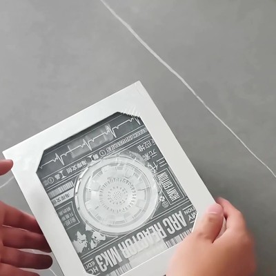 MK1 Iron Man Arc Reactor LED Light 1:1 Scale MK43 Tony Stark Chest