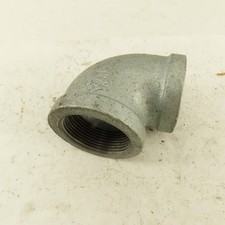 Anvil 1-1/2" to 1-1/4" NPT 90  Reducing Elbow Galvanized Iron Pipe Schedule 40