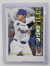 2026 Topps Series 1 - Shohei Ohtani-Rare Miscut Error -ProFiles Insert Card#TP-1