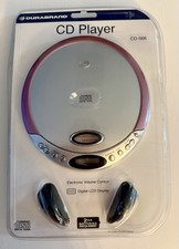 Durabrand Portable Compact CD Player Pink Trim CD-566 New Factory Sealed