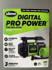 Slime Digital Pro Power Tire Inflator 12v Heavy Duty Air Compressor - New Slime Digital Pro Power Tire Inflator 12v Heavy Duty Air Compressor - New