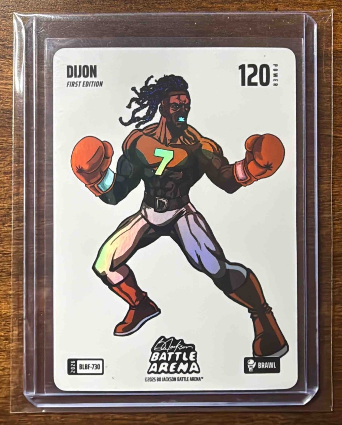 2026 Bo Jackson Battle Arena The Griffey Set Dijon #BLBF-730 Blizzard Battlefoil