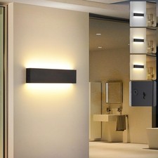 KUKAK Applique da Parete Interno,10W LED 3000K/4000K/6000K Lampada da Parete,Mod