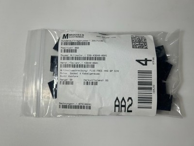 50x  MOLEX Micro-Fit 3.0, 43640-0601, (Mouser 538-43640-0601), 50er Paket