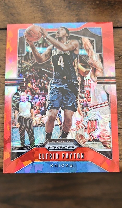 2019-20 Panini Prizm - Elfrid Payton #242 Red Ice Prizm
