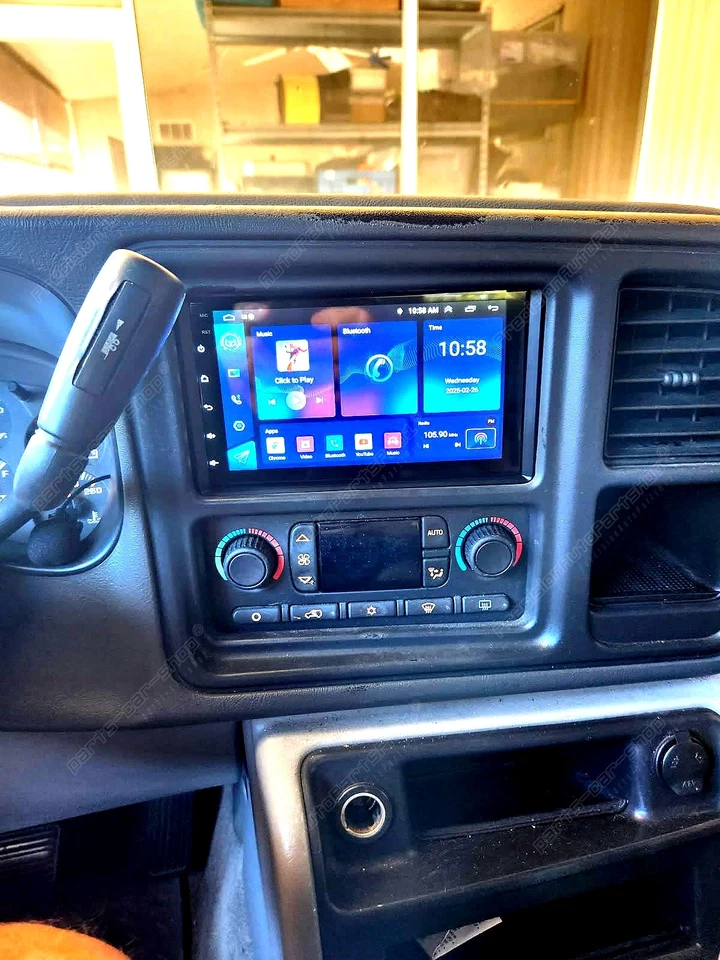 For 2003-2007 Chevrolet Tahoe Suburban Car Radio GPS Fit for CarPlay Android 15 - Image 4 of 4