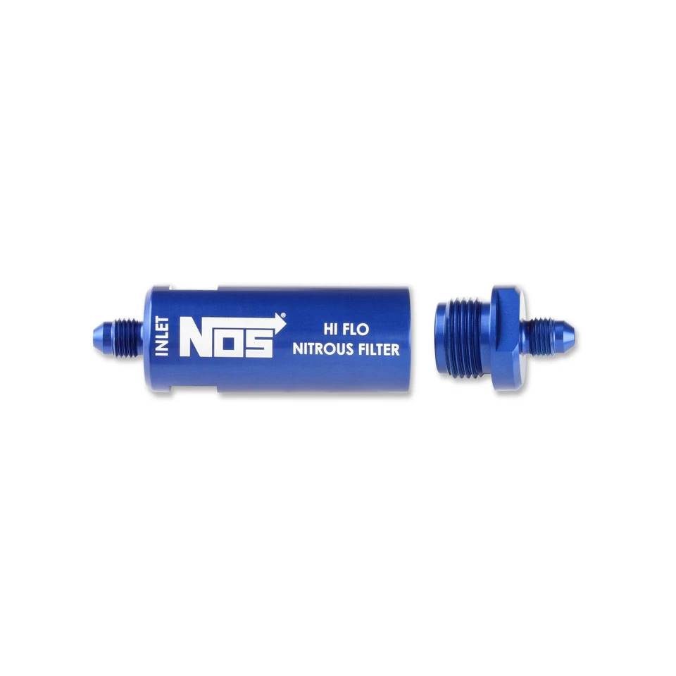 NOS 15551NOS In-Line Hi-Flow NOS Filter, 4AN - Blue - Image 4 of 4