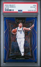 2024 PANINI SELECT BLUE #56 LUKA DONCIC PSA 6