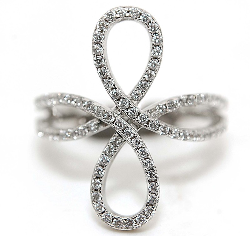Heat Treated Moissanite 925 Genuine Sterling Silver Ring Jewelry Sz 7