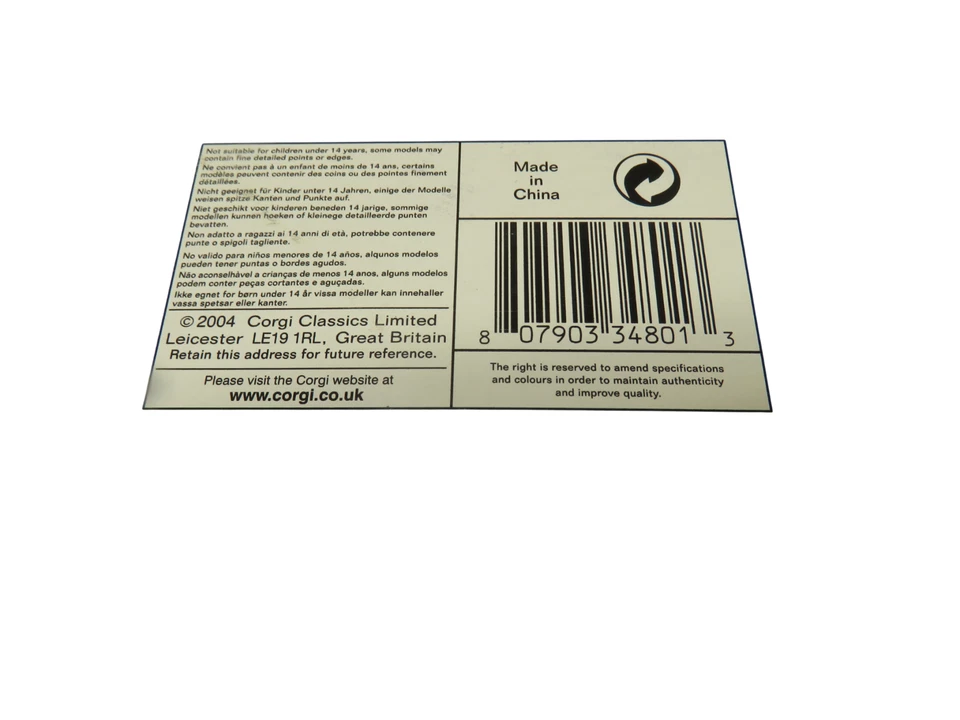 CORGI AVIATION VICKERS WELLINGTON Mk1A-N2873 1:72 AA34801, NEW IN BOX - Image 3 of 3