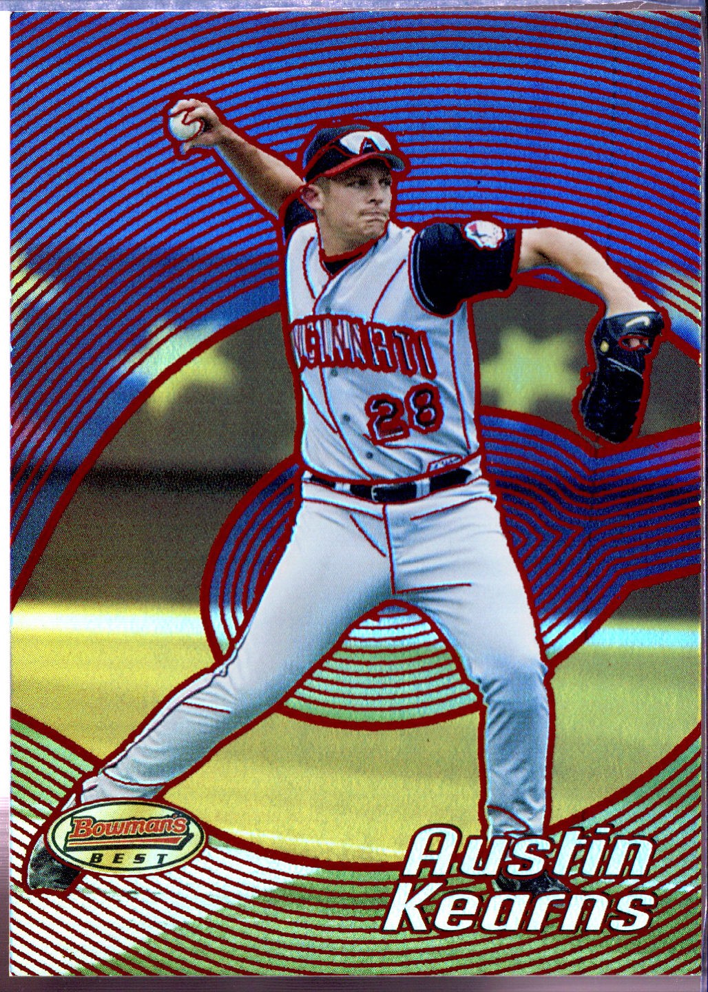 2002 Bowman's Best #79 Austin Kearns Red /200 NM