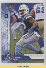 2018 Upper Deck CFL Blue Cleyon Laing #186 READ q2l