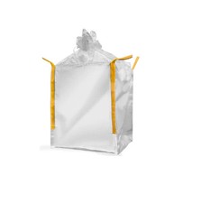 Big Bag 70x70x90cm Traglast 1000kg beschichtet ohne Warndruck mit Schürze Transp