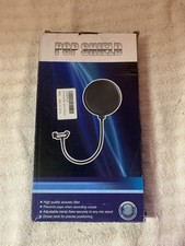 Microphone Pop Filter Mic Wind Screen Recording Studio Mask Shield Double Layers