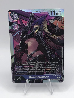 #ad ST14 09 SR BeelStarmon Digimon $3.59