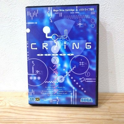 Cring Sega Mega Drive MD G-4087 1992 w/ Box Manual Tested Working Used