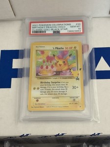 Birthday Pikachu Psa 10 | eBay