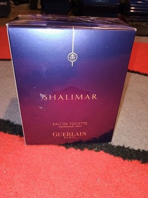 Vintage Shalimar Guerlain Paris Eau De Toilette 3 oz  - Still Sealed