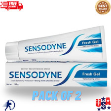 Sensodyne Fresh Gel Toothpaste Gentle Care for Sensitive Teeth PACK OF 2