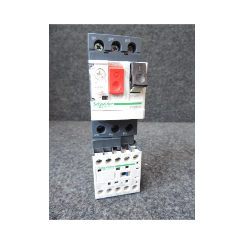 Démarreur moteur anti surchauffe TeSys GV2M 3P AC-3 24Vca