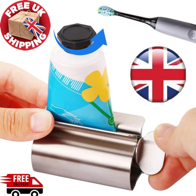 Edelstahl Tubenquetscher Roller Zahnpasta Salbe Creme Spender