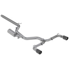 MBRP S46063CF Carbon Stainless Cat Back Exhaust System Kit for 15-21 VW Golf GTI