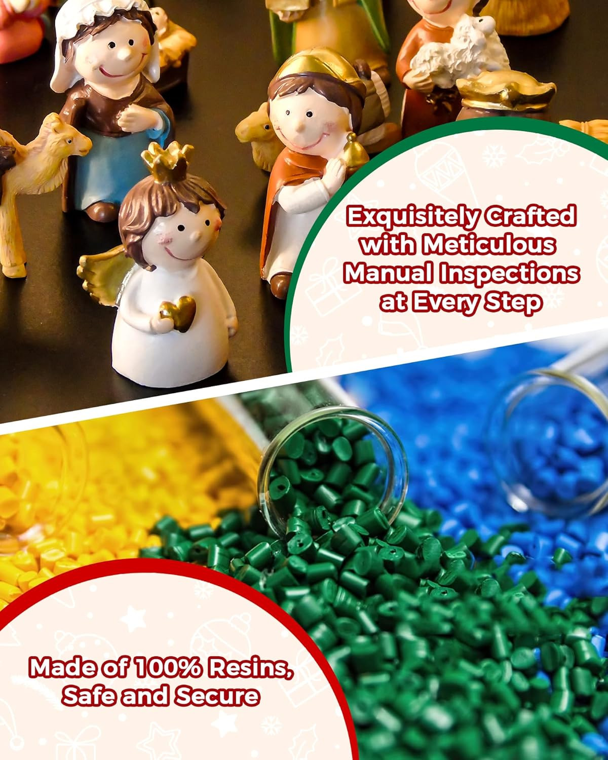 23 Piece Little People Nativity Set Kids Toddler Toy Christmas Story Play NEW