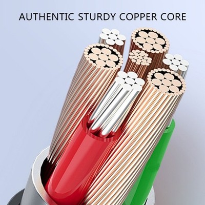Expandables Double Connectors Car Charging Wire MicroUSB and Type C 66W Support