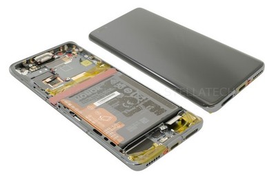 Original Display Touch + Rahmen Honor Magic4 Pro Schwarz LGE-NX9 