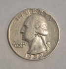 1952 D Washington Quarter - Circulated- Good Condition