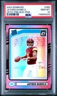 2024 Donruss - Rated Rookie Jayden Daniels #389 Optic Preview Pink Prizm PSA 10