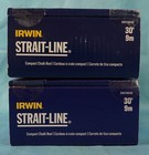 NEW TWO Irwin Tools Strait-Line Compact Chalk Reel 30ft IWHT48440 3:1 gear ratio — photo 5