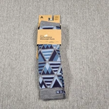 BURTON Men's L Merino Wool Blend Performance Midweight Socks Ski SnowBoard