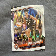 Panini 2025 Prizm WNBA Bria Hartley #86 White Seismic Prizm Sun Card