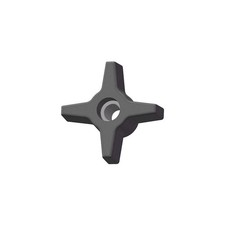 INNOVATIVE COMPONENTS GN6C----4P7--21 Hand Knob,Through Hole,3/8"-16 3GDT3