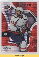 2021-22 Upper Deck Allure Red Rainbow Tom Wilson #3 READ 8i3