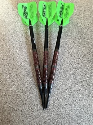 Shot! Ronin Yu 20g Center Weighted Soft Tip Darts 90% Tungsten