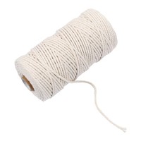 1 Rolle BaumwollschnüRe Verpackung Baumwollseile FüR Diy Wandpflanzen