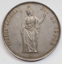Milano Governo Provvisorio 1848 5 lire q.SPL