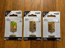 3 National Hardware Hinge Packs 1-1/2"x 1" V1801 N211-292