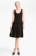 Marc By Marc Jacobs Black Netty Dress  ( Size M)