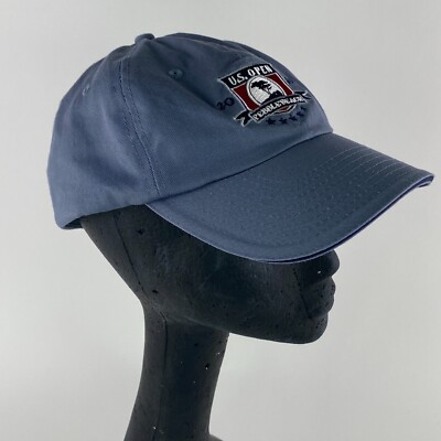 US Open Pebble Beach 2010 Golf Hat Cap Adjustable Light Blue USGA Golf Unisex