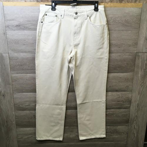 Weekday Womens Size 32/30 Loved White 