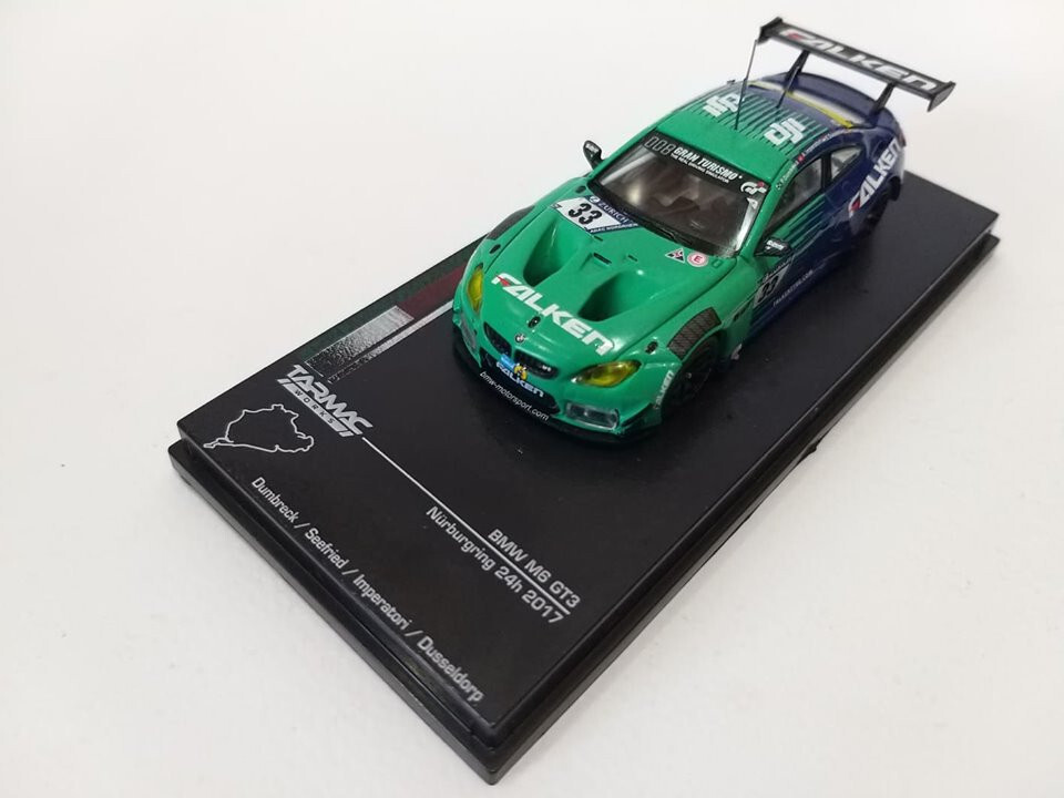 Tarmac Works BMW M6 GT3 1/64 レーシングモデル Tarmac Works 1:64 BMW M6 GT3 #88 eRacing season 1 HongKong