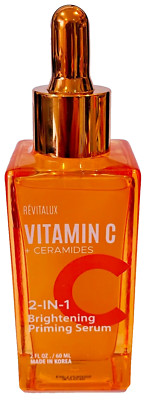 Revitalux Vitamin C Ceramides 2-In-1 Brightening Priming Serum | eBay