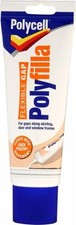 Polycell FLEXIBLE GAP Polyfilla 330g For Gaps Along Skirting, Doors Up to 12mm